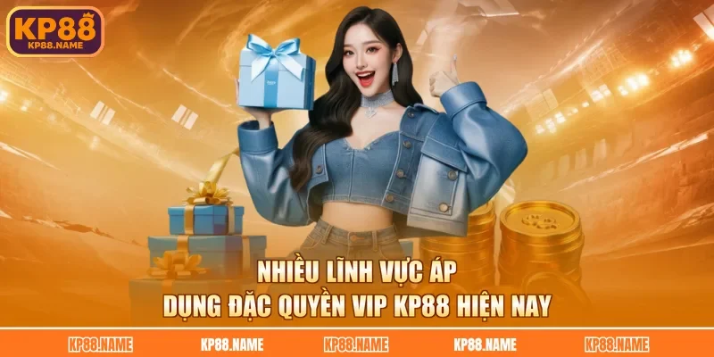 Nhiều lĩnh vực áp dụng đặc quyền VIP KP88 hiện nay
